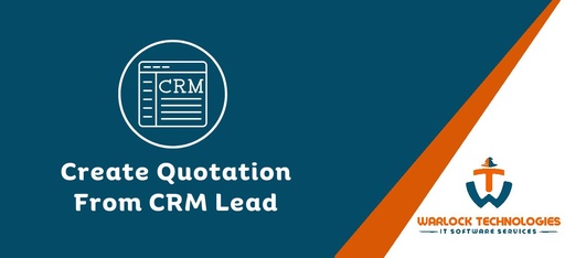 Create Quotation From CRM Lead