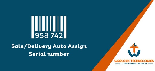 Sale/Delivery Auto Assign Serial Number